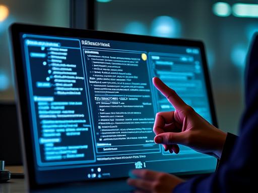 A detailed technical diagram of a software architecture on a screen